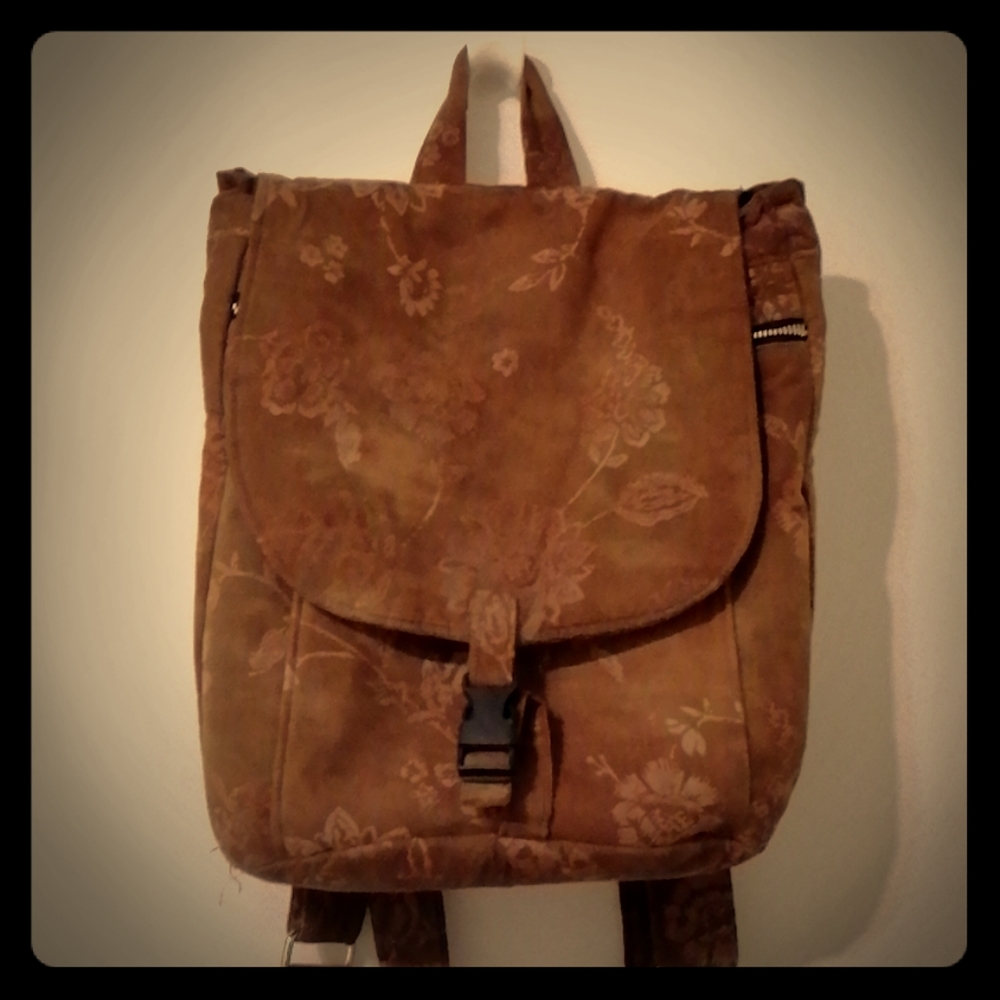 Handmade vintage backpack